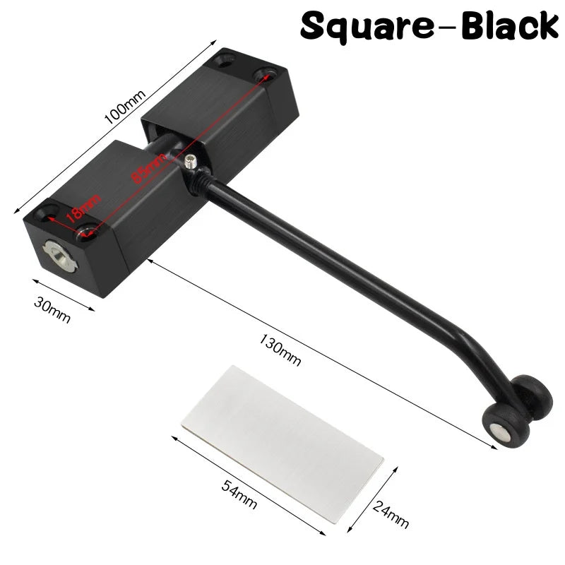 Automatyczny zamykacz drzwi 180 stopni.